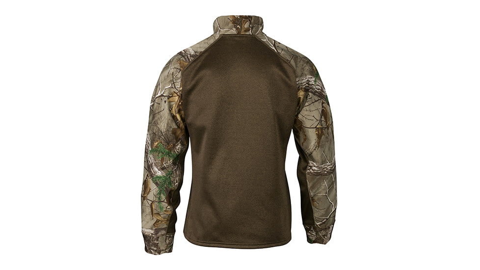 Browning 1/4 Zip Bellum Pullover, Rtx, Large, 3018752403