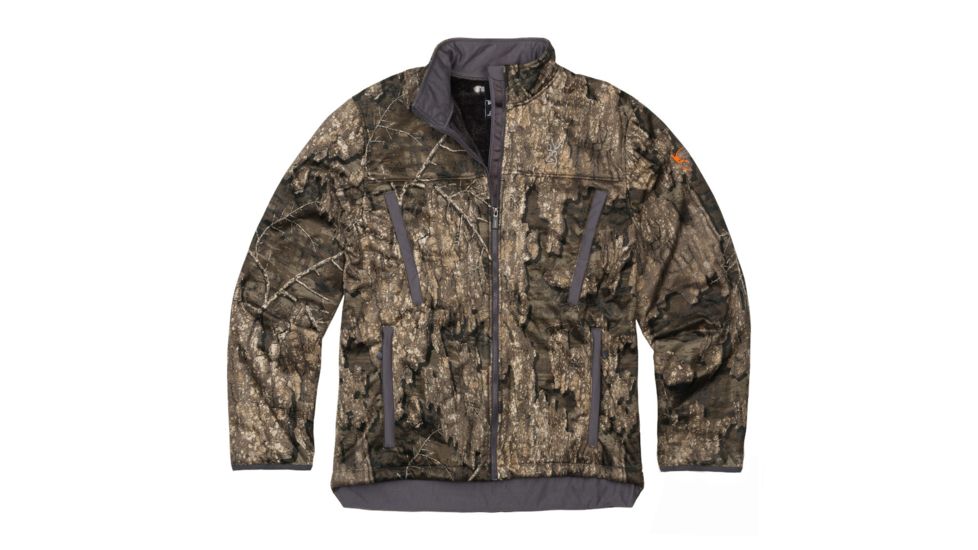 Browning 1/4 Zip Wicked Wing Highpile - Mens, Realtree Timber
