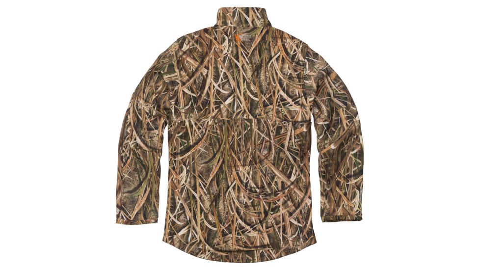 Browning 1/4 Zip Wicked Wing Smoothbore - Mens, Mossy Oak Shadow Grass Blades, 3XL, 3016712506