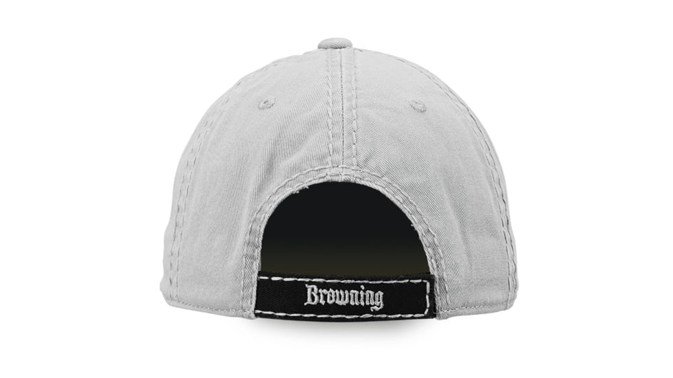 Browning 2 Tone Buckmark Cap,Blak/Gray 308014991