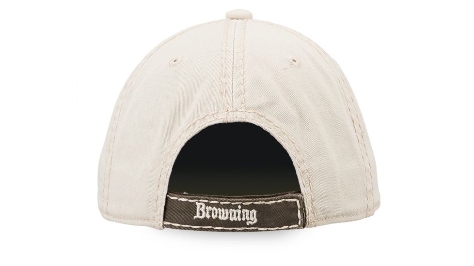 Browning 2 Tone Buckmark Cap,Charcoal/Khaki 308014881