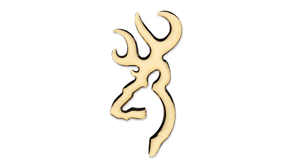 Browning Decal, 3D Bmark, 6 inch Gold