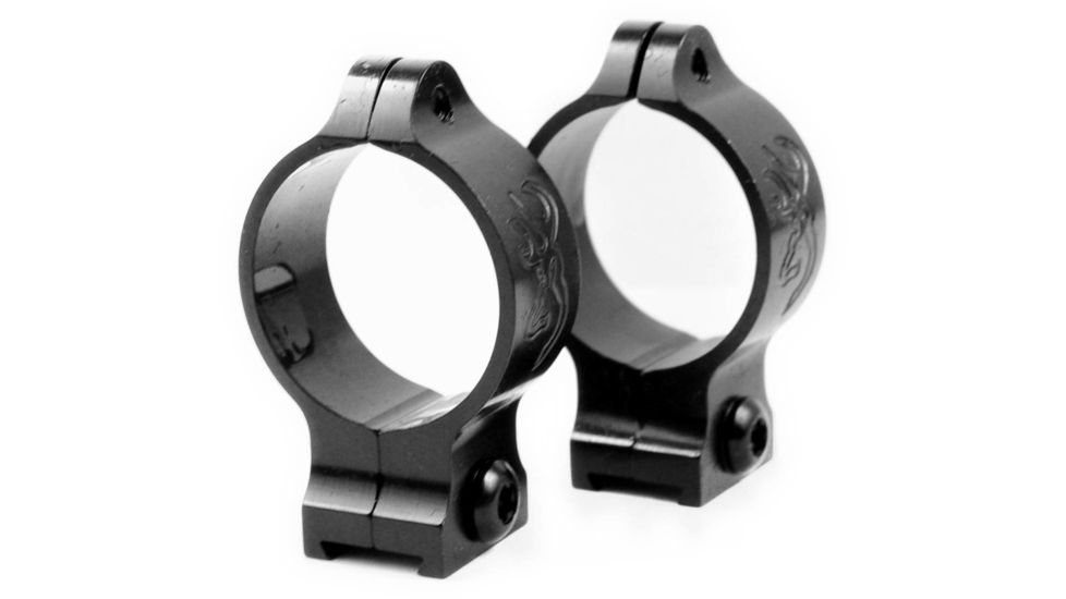 Browning 30mm High Rifle Scope Rings, Matte Black 12348