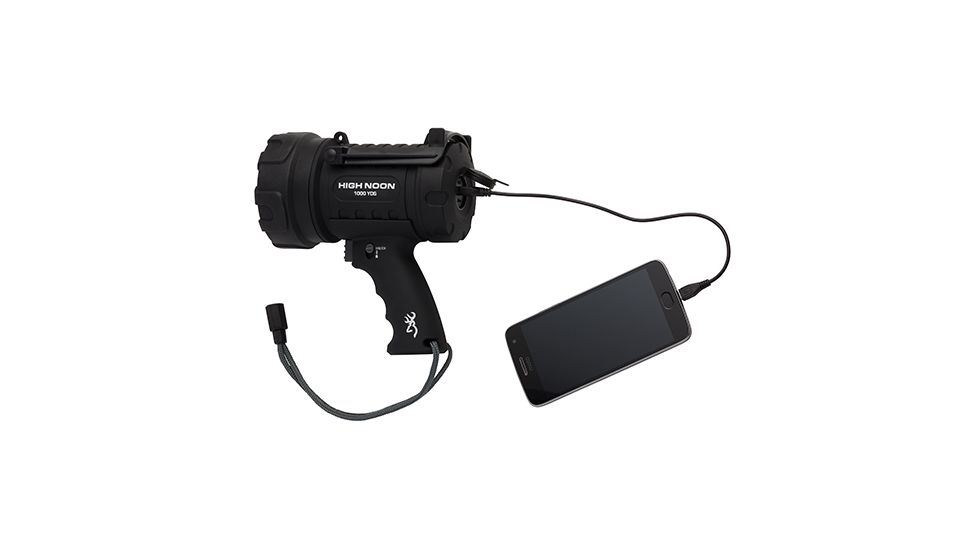 Browning High Noon Pro 1000 USB Flashlight, 3717774