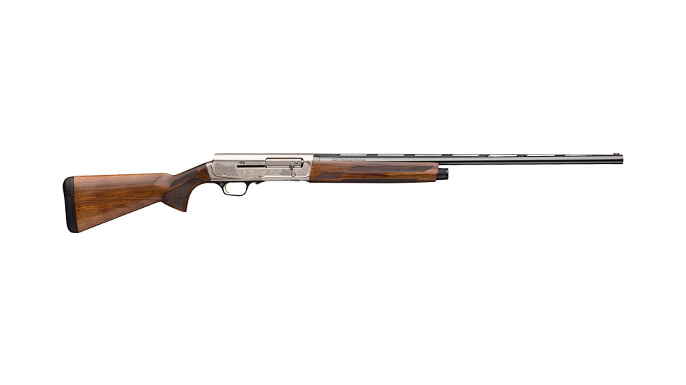 Browning A5 Ultimate Sweet 16 2.75in Field Semi-Auto Shotgun, 16 Gauge, 28in BBL, Walnut Stock, Fiber Optic Front Sight/Ivory Mid-Bead, Blued, 118205004