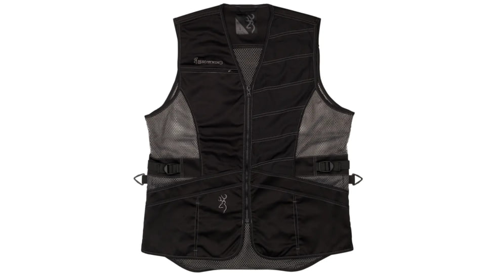 Browning Ace Shooting LH Vest, Black/Black, 3XL, 3050099906