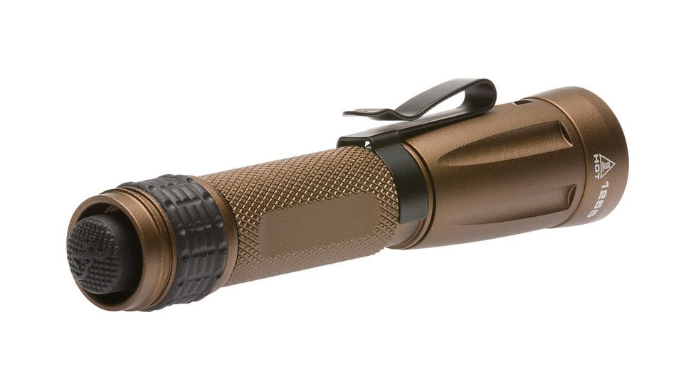 Browning Alpha Elite AA LED Flashlight, AA, White/Green, 200 Lumens, Bronze, 3711255