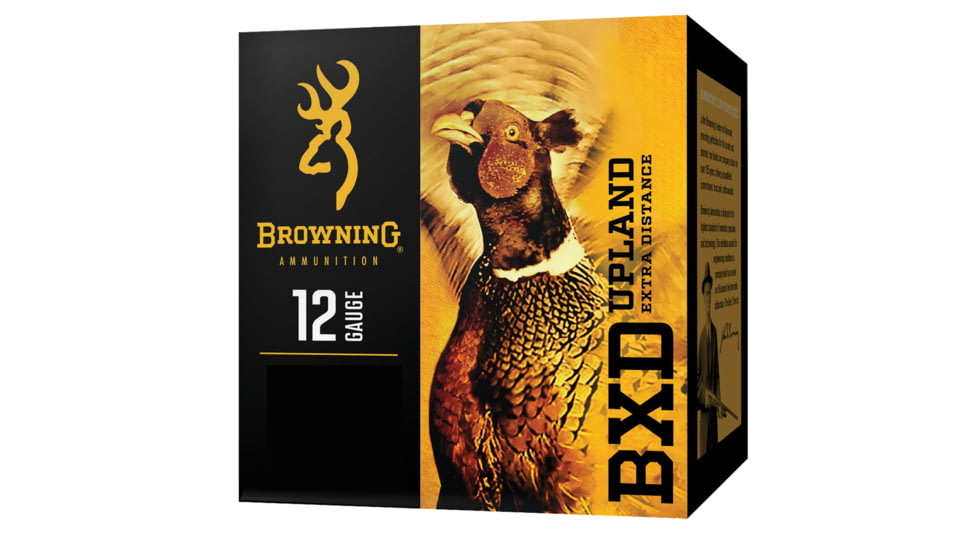 Browning BXD Upland 12 Gauge 3 in 1 5/8 oz #5 Centerfire Shotgun Shot Ammo, 25 Rounds, B193511235