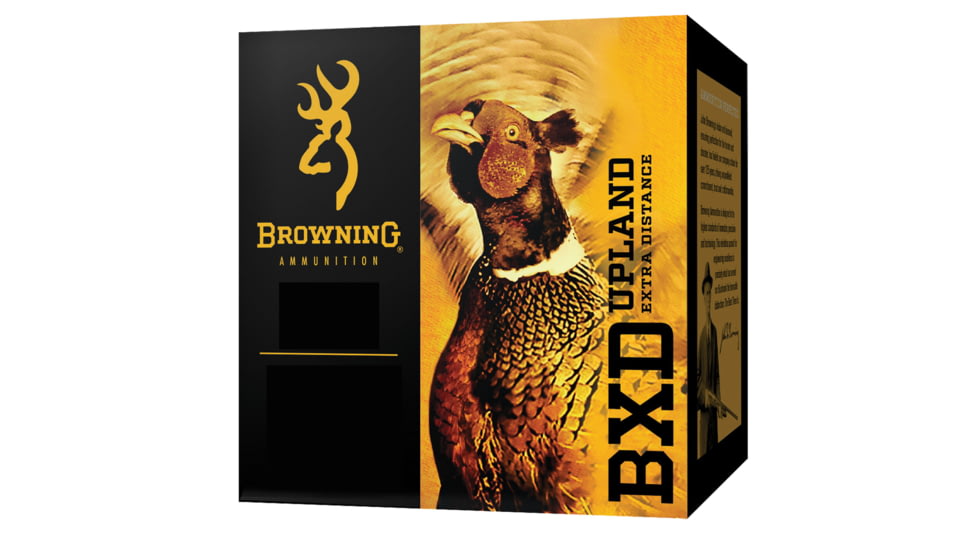 Browning BXD Upland 20 Gauge 3 in 1 1/4 oz #5 Centerfire Shotgun Shot Ammo, 25 Rounds, B193512035