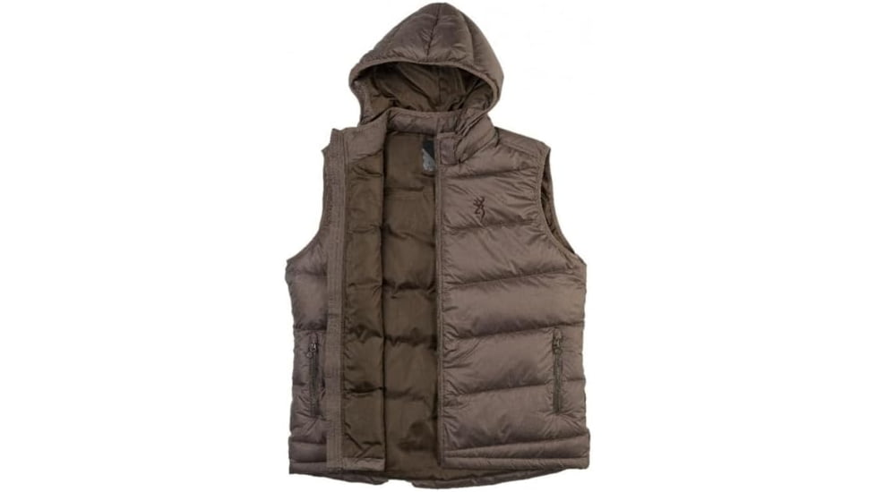 Browning Arctic Down Vest - Mens, Chocolate, 3XL, 3055129806
