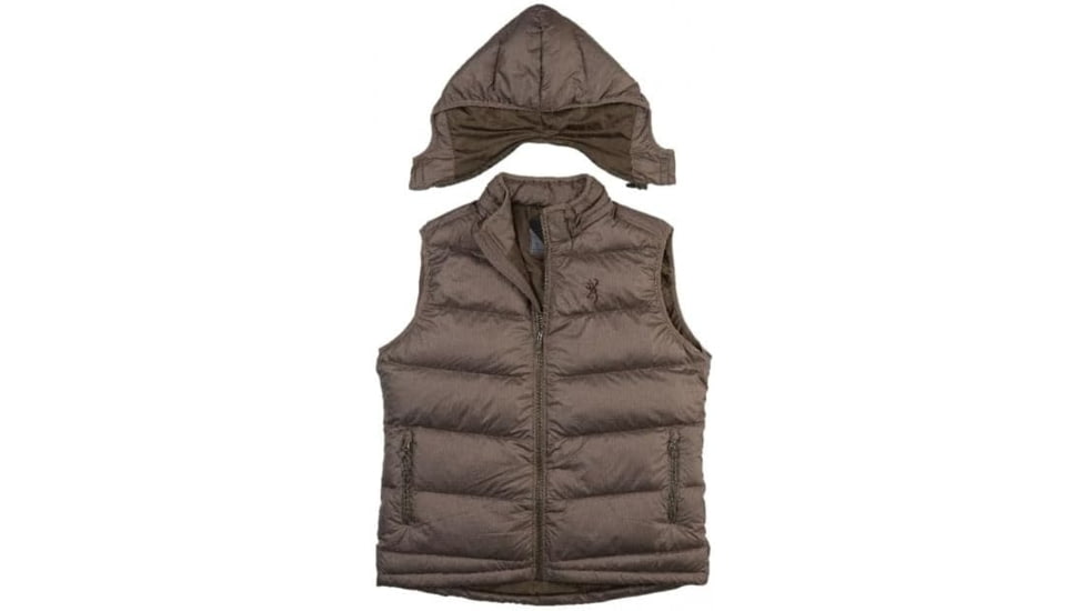 Browning Arctic Down Vest - Mens, Chocolate, 3XL, 3055129806