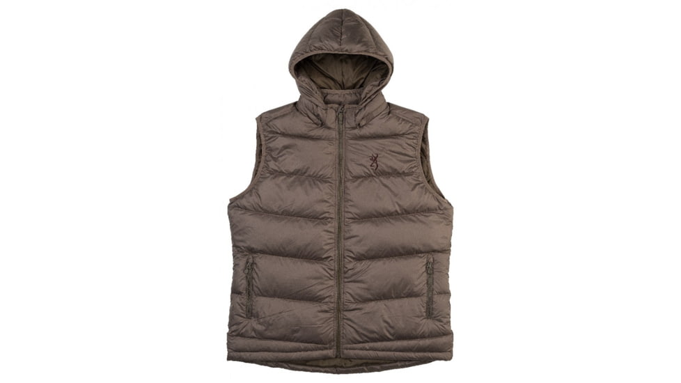 Browning Arctic Down Vest - Men's, Chocolate, Small, 3055129801
