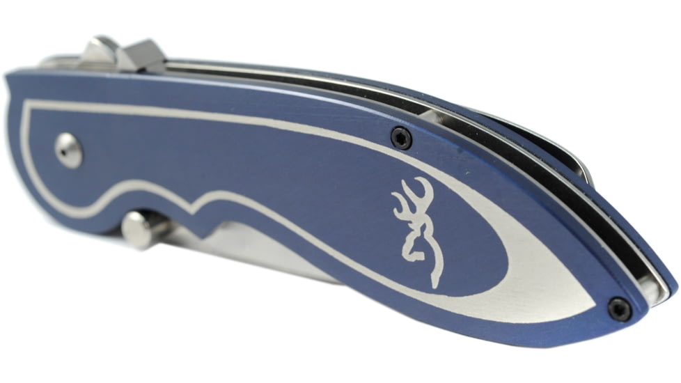 Browning 355 Backdraft Assisted Open Knife - Blue 