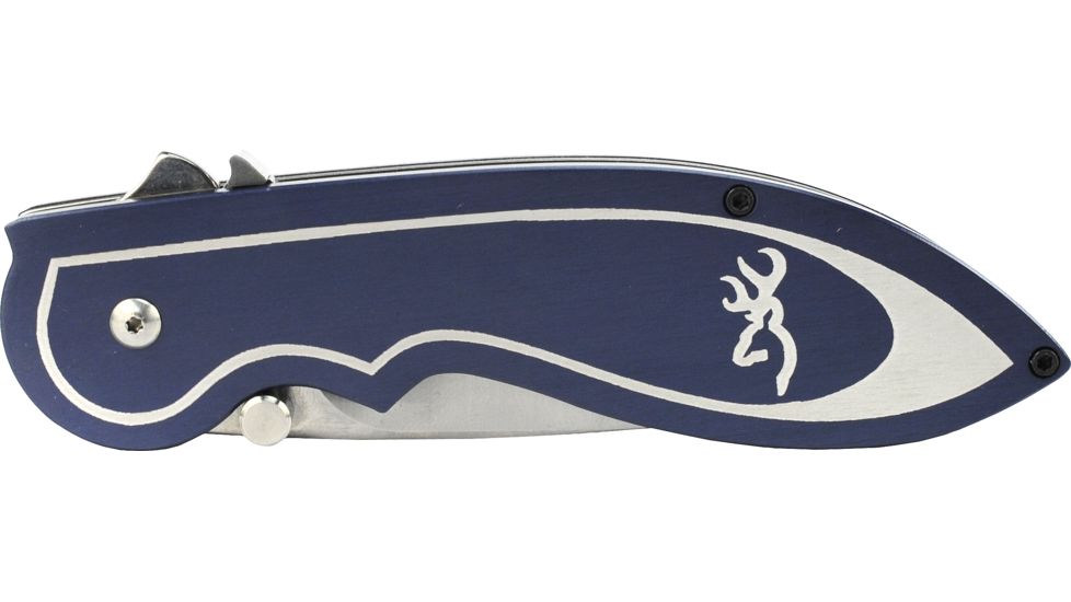 Browning 355 Backdraft Assisted Open Knife - Blue 