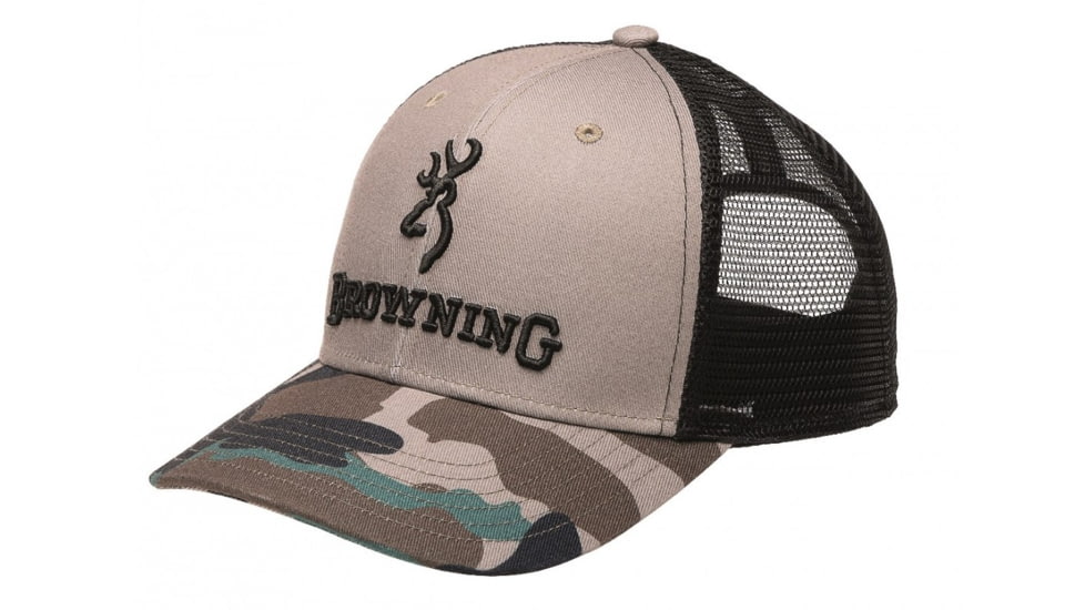 Browning Barkley Cap, Woodland Camo, One Size, 308063381
