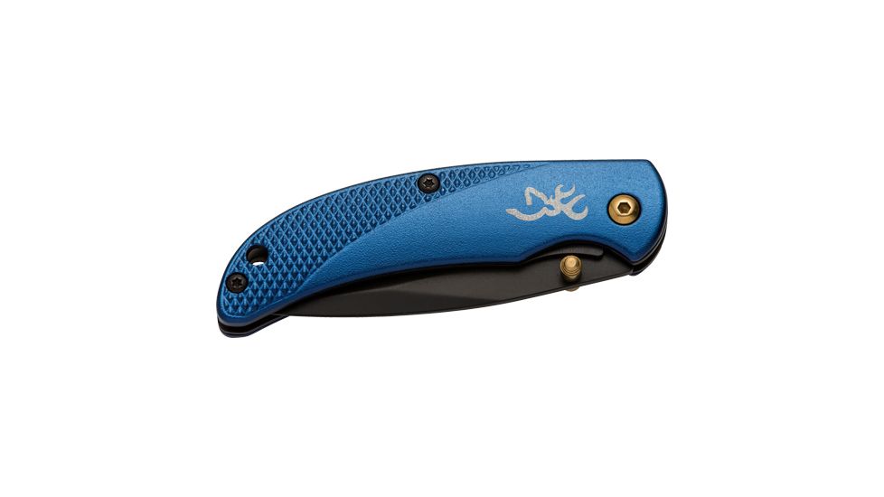Browning Bg Knife Prism Iii Folding Hunter 2.38'' Blade Blue Alum