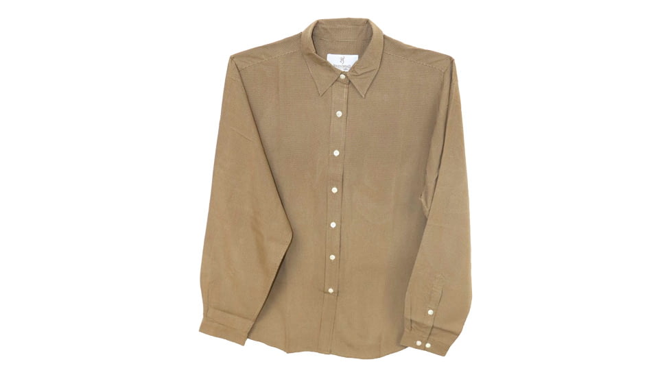 Browning Bg Mens Longsleeve Microfiber Shirt X-large Mocha