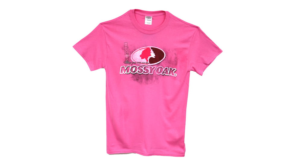 Browning Bg Women's Mossy Oak Lady Classic T-shirt Small Pink