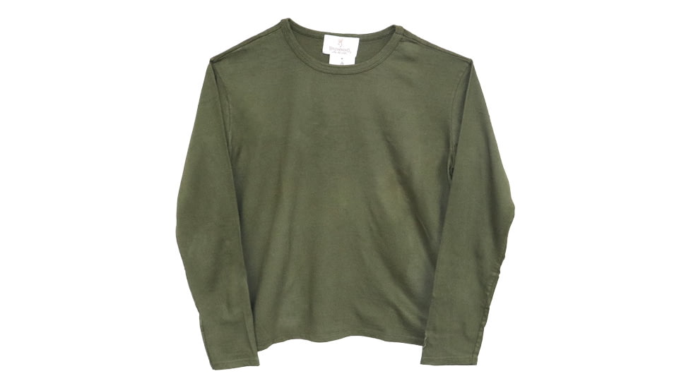 Browning Bg Women's Petite Longsleeve Buck Shirt X-lrg Spruce Green