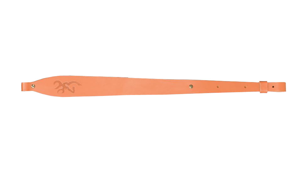 Browning Big Buckmark Series Leather Gun Sling,Brown 122498