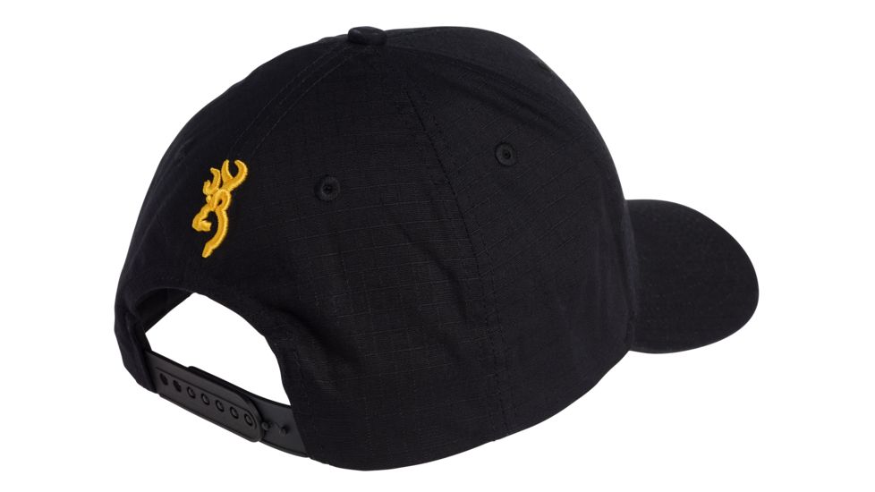 Browning Black And Gold Cap, Black/Gold, One Size, 308958991