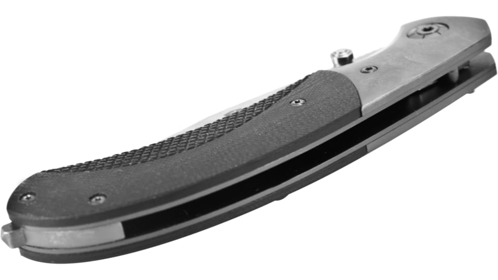 Browning Black Label Checkmate Knife - Black w/ Silver Blade 320143BLO