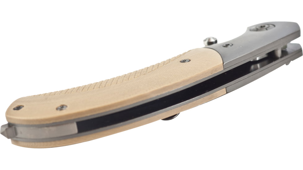 Browning Black Label Checkmate Knife - Sand w/Silver Blade 320144BLO