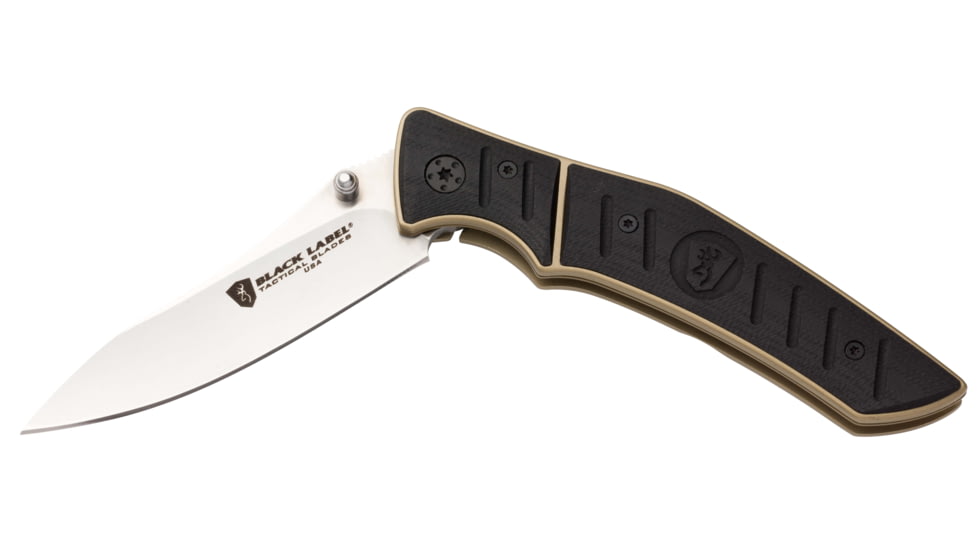 Browning Black Label Finish Line Assisted Opening Folding Knife, Boxed, 320139BLB