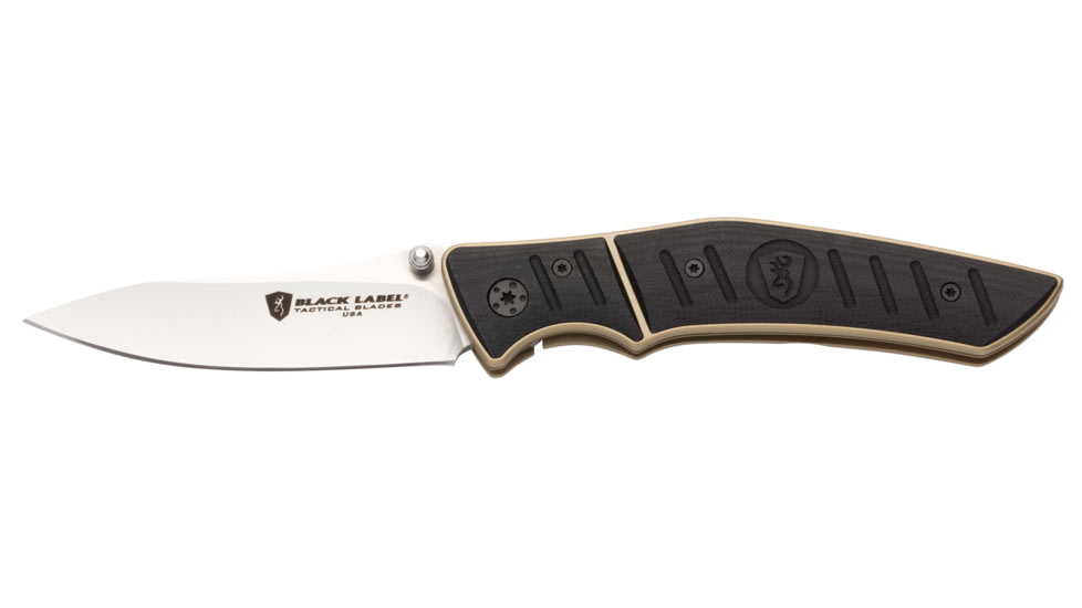 Browning Black Label Finish Line Assisted Opening Folding Knife, Boxed, 320139BLB