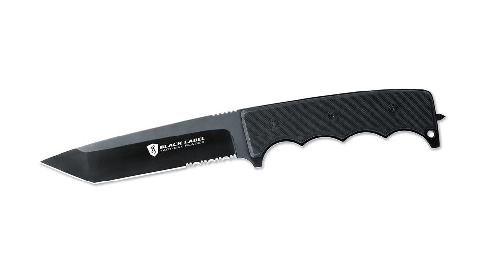 Browning 115BL Black Label Stone Cold Tanto G-10 Knife w/ Tactical Fixed Blade 320115BL