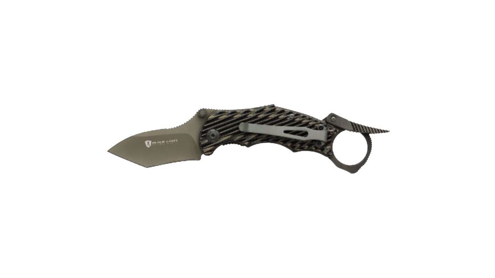 Browning Black Label Speed Dial Folding Knife,3.625in Tanto Blade 320188BL