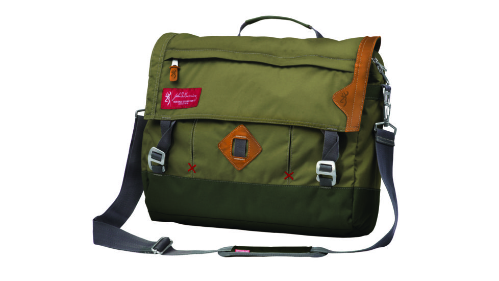 Browning Boone Messenger Bag, Duffle Green BBG11001.262