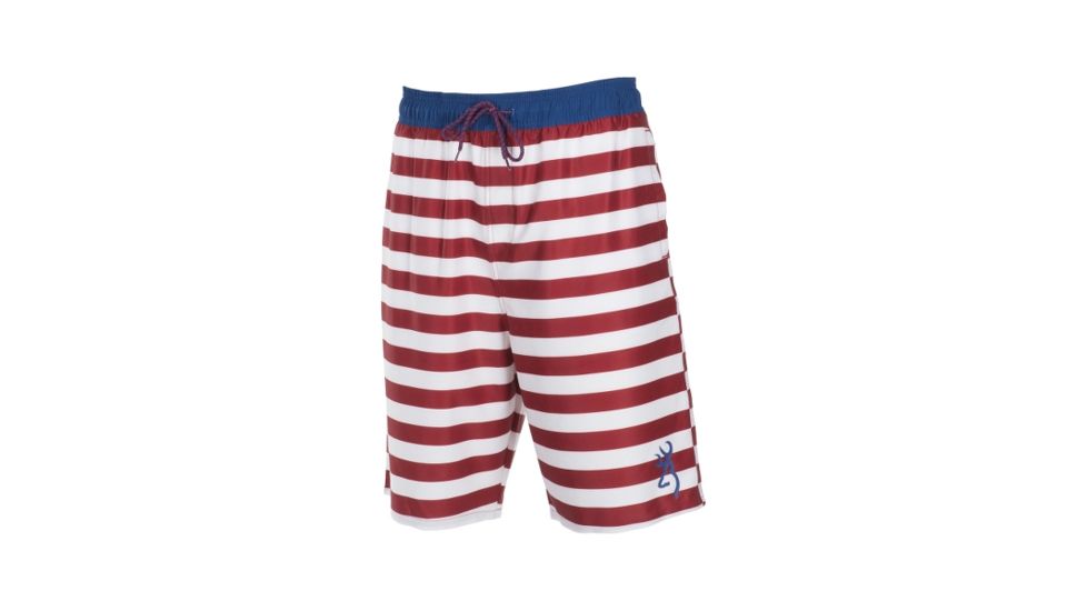 Browning Boys Antero Swim Trunks, Chili Pepper, Extra Small, A000331260101