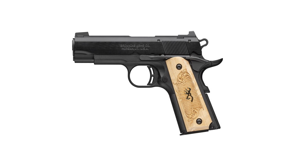 Browning 1911-22 Compact Medallion Semi Auto Pistol, 22 Long Rifle, 3.58 in Barrel