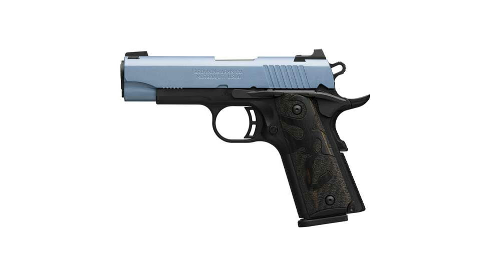 Browning 1911-380 Black Label Semi Auto Pistol, 380 Auto, 3.58 in Barrel