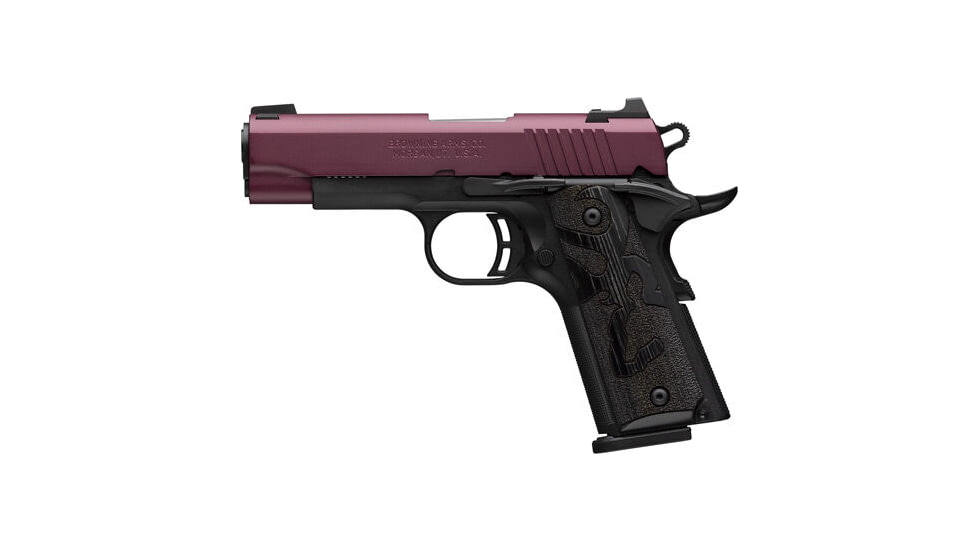 Browning 1911-380 Black Label Semi Auto Pistol, 380 Auto, 3.58 in Barrel