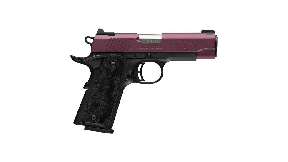 Browning 1911-380 Black Label Semi Auto Pistol, 380 Auto, 3.58 in Barrel