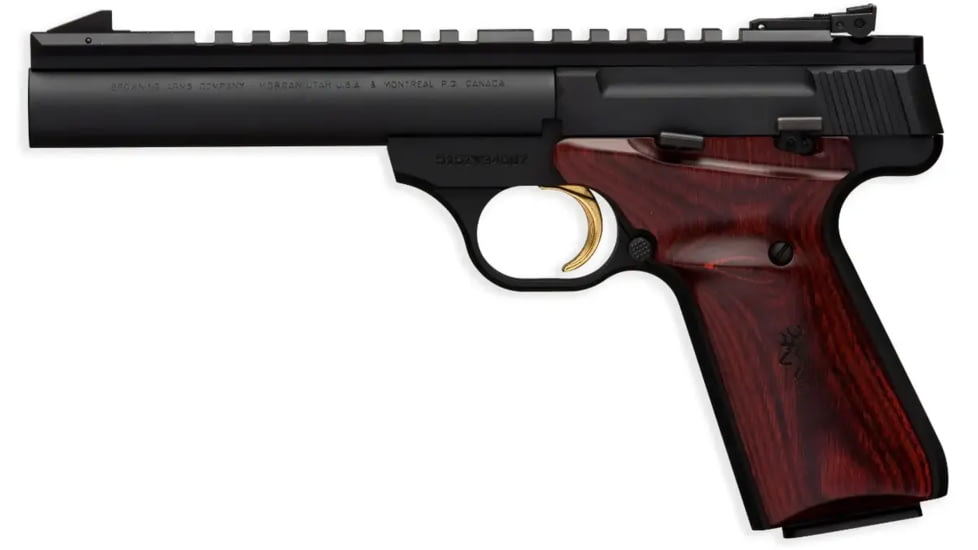 Browning Buck Mark Field/Target Semi Auto Pistol, 22 Long Rifle, 5.5 in Barrel