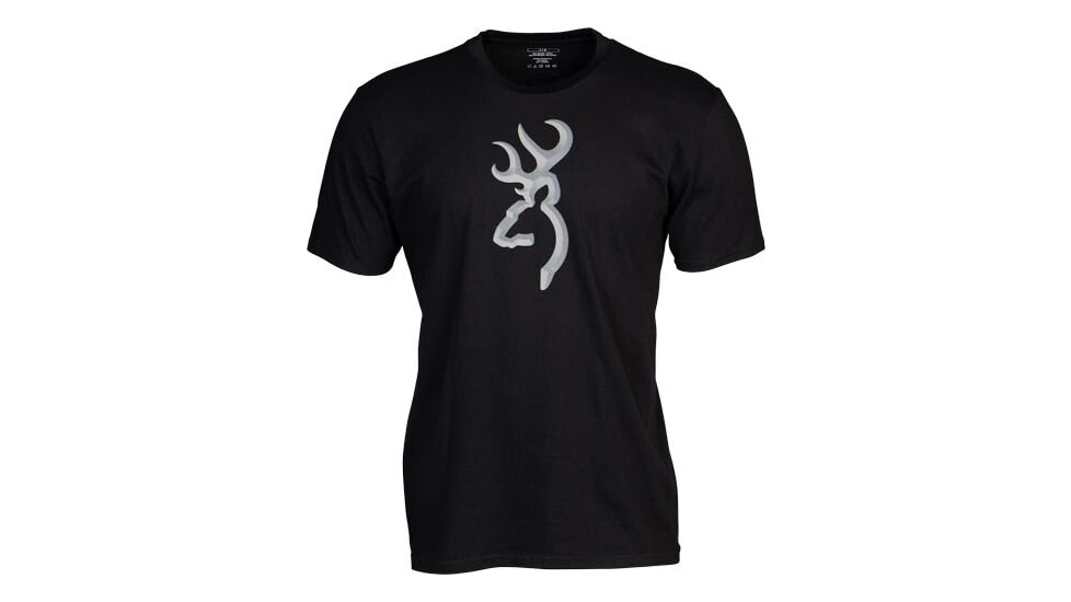 Browning HT Buckmark Short Sleeve T-Shirt - Men's, Black, Medium, 5010149902
