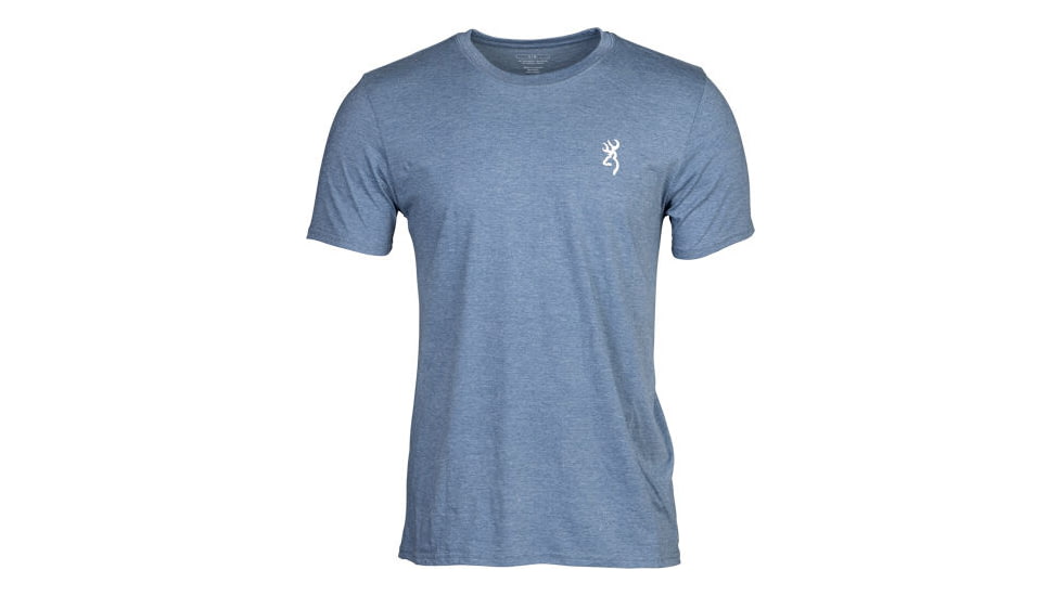 Browning Hunt Tough Short Sleeve T-Shirt - Men's, Blue, Medium, 5010156502