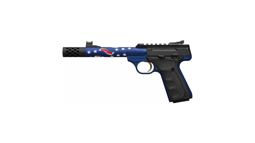 Browning Buck Mark Plus Vision Supressor Ready Semi Auto Pistol, 22 Long Rifle, 5.9 in Barrel