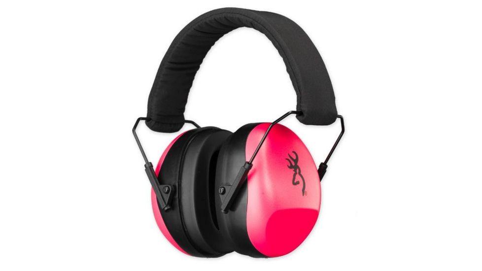 Browning Buckmark 2 Hearing Protection for Her,Pink 12687