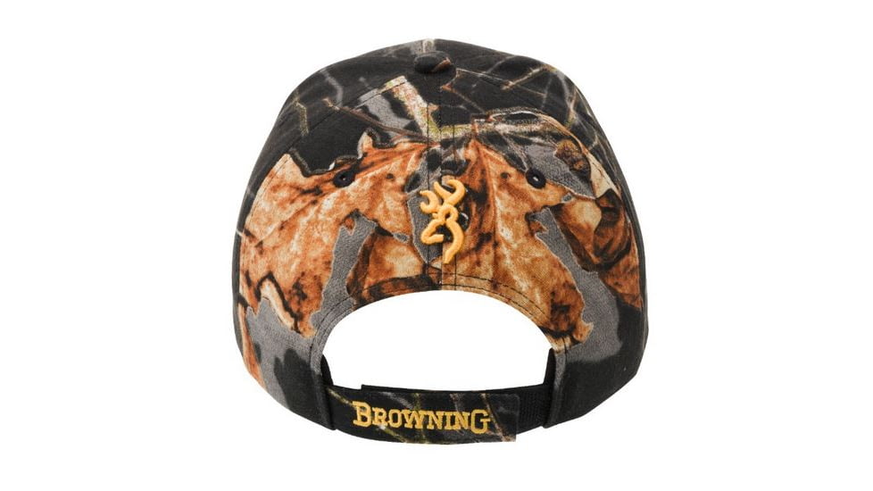 Browning Buckmark Rimfire Camo 3D Cap,Mossy Oak Midnight 308379031