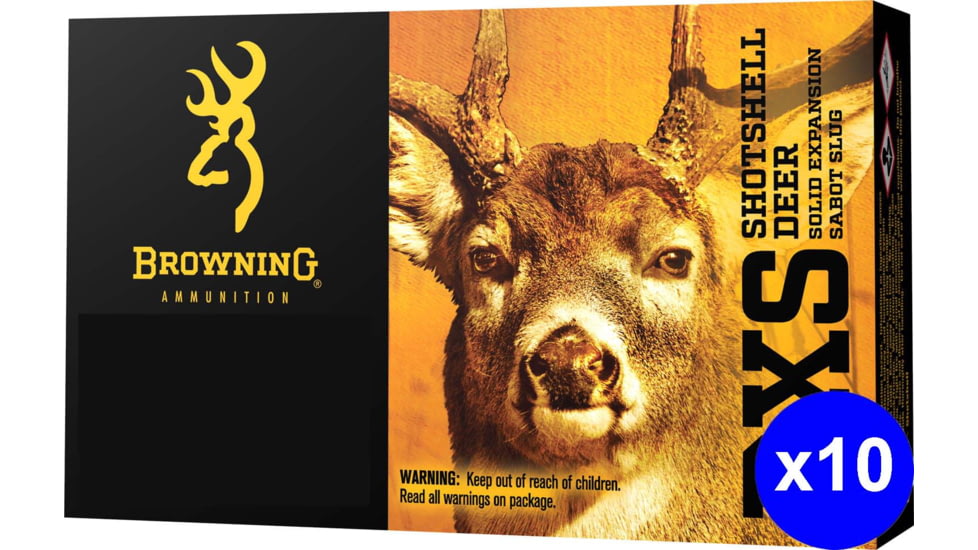 Browning BXS .30-06 Springfield 180 grain Solid Expansion Polymer Tip Centerfire Rifle Ammo, 200 Rounds