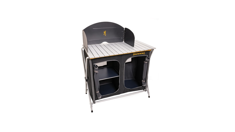 Browning Camping Basecamp Cook Station, Black/Silver, 8549800