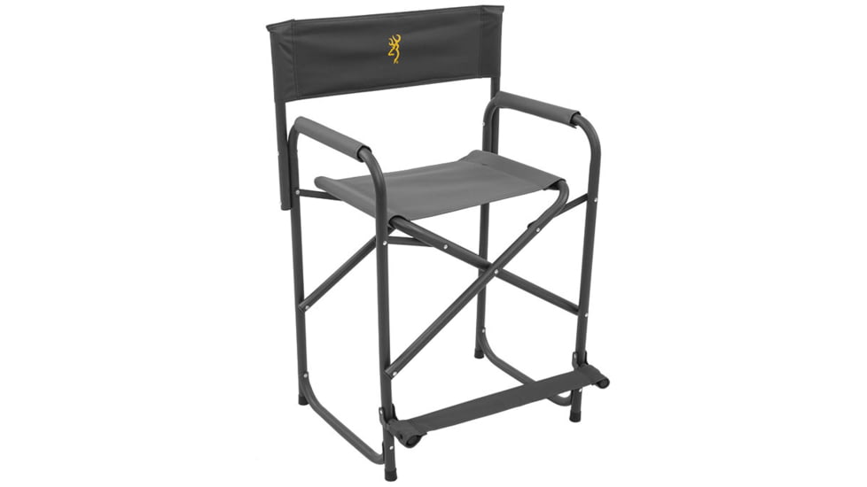 Browning Camping Directors XT Chair, Charcoal/Gray, 8532158