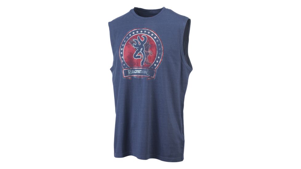 Casual Youth Clark Muscle T-Shirt, Crown Blue