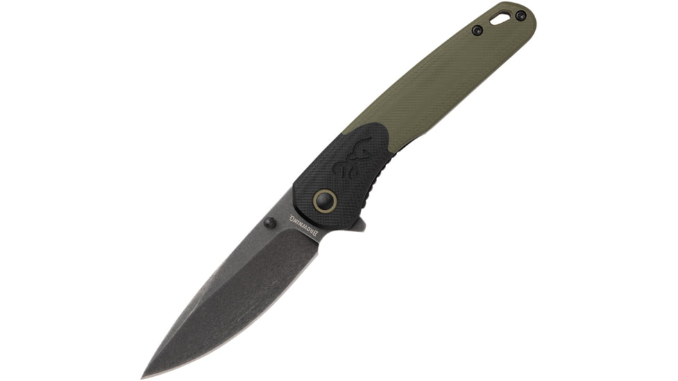 Browning Cedar Linerlock Black/Green, BR0556B