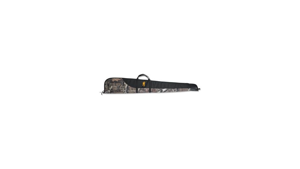 Browning Cimmaron Gun Case, 52in Mossy Oak with Leather Muzzle Cap 1410300152