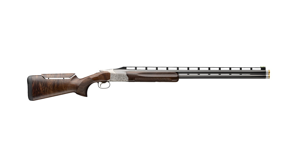 Browning Citori 825 Trap 2.75in Monte Carlo Fixed Over/Under Shotgun, 12 Gauge, 30in BBL, Walnut Stock, Blued Bi-Tone, 183244003